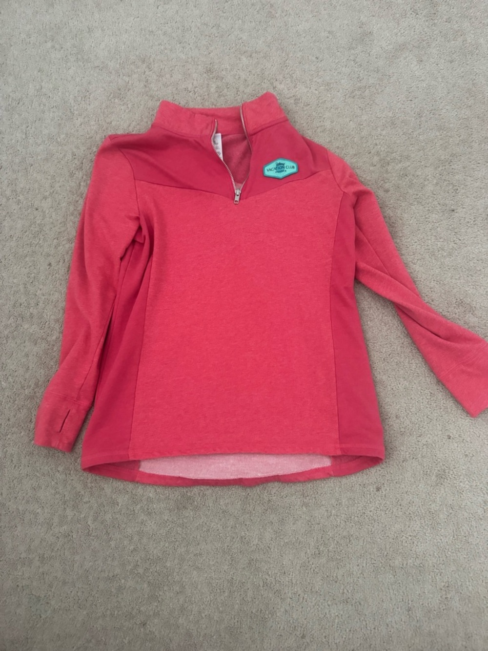 Disney Vacation Club Pink Quaterzip